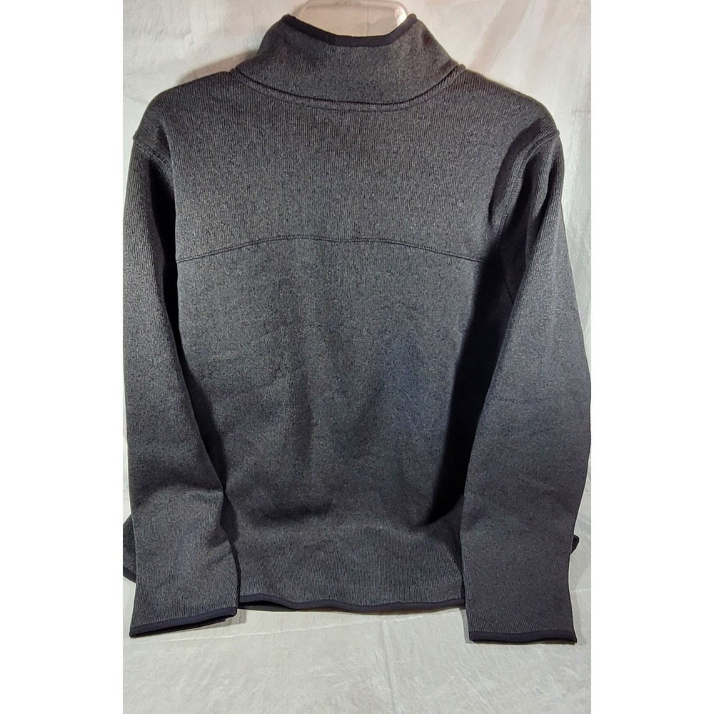 Old Navy Women's Mock Neck Fleece-Knit Zip Jacket #546629 - Charcoal - Size 2X - Picture 4 of 6